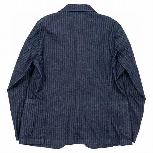 WORKERS ワーカーズ インディゴヘリンボーン カバーオール WORKERS ワーカーズ WORKERS Lounge Jacket, Indigo Herringbone