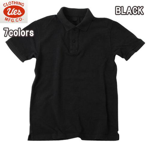 UES（ウエス） UES 67LW 吊り鹿の子ポロシャツ シャツ 半袖シャツ 