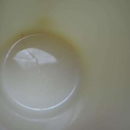 FIRE KING ファイヤーキング 最初期ブロックレター体刻印 アイボリー