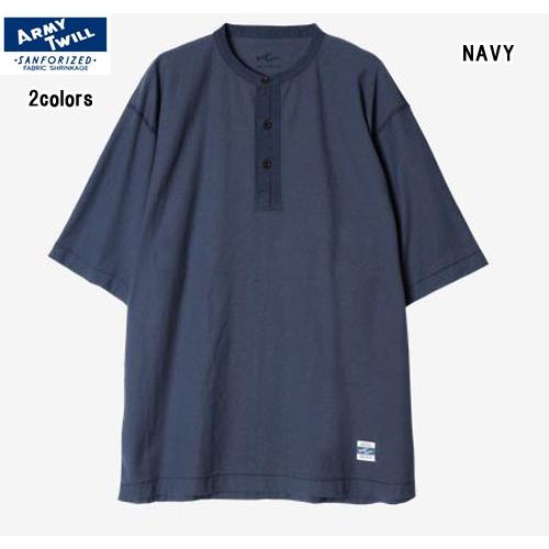 ARMY TWILL アーミーツイル ARMY TWILL AM-2513010 Back Jersey Sleeping Half Sleeve Shirt スリーピングシャツ ヘンリーネック MANUFACTURES本店 - 通販 - Yahoo ショッピング