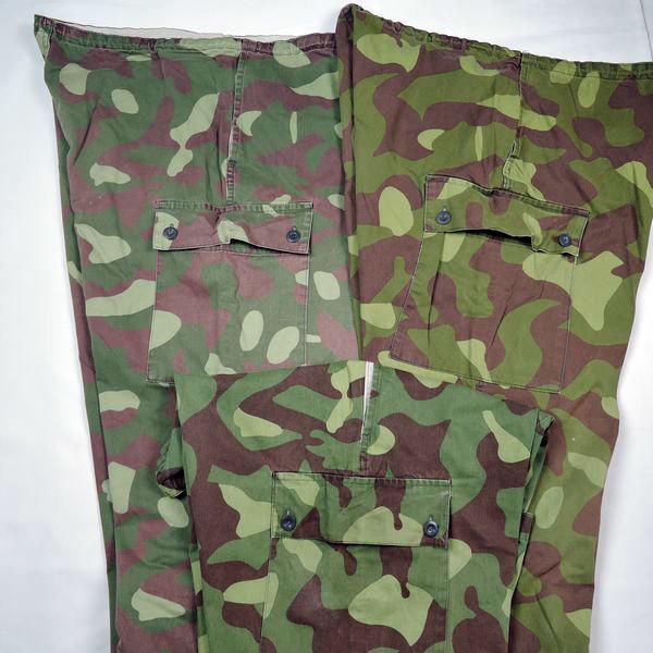 実物 USED フィンランド軍M-62フィールドオーバーパンツ ミリタリー