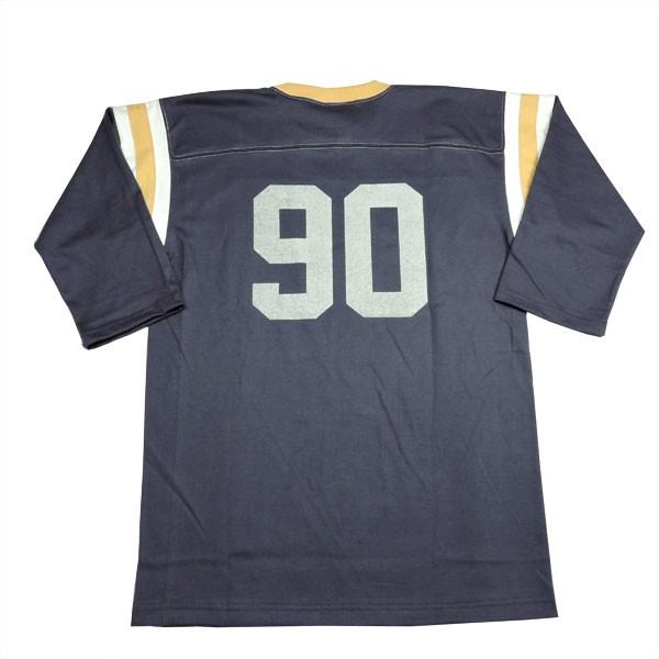 TOYS McCOY TMC2036 MILITARY FOOTBALL SHIRT POPEYE " GO NAVY! BEAT ARMY! " ポパイ　トイズマッコイ　7分袖｜manufactures-japan｜06