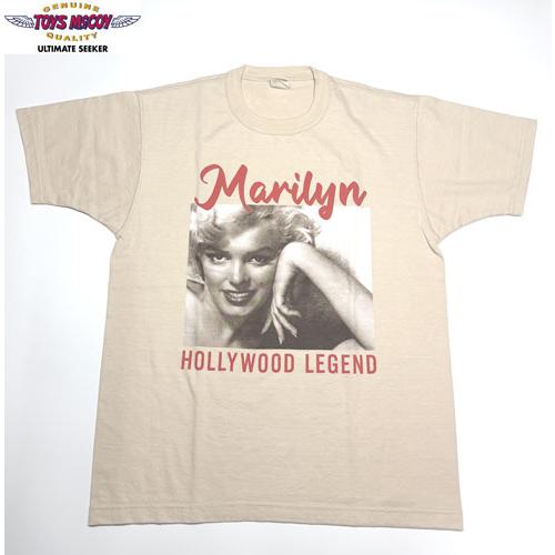 トイズマッコイ　半袖tシャツ　マリリンモンロー トイズマッコイ TOYS McCOY TMC2620 MARILYN MONROE TEE 