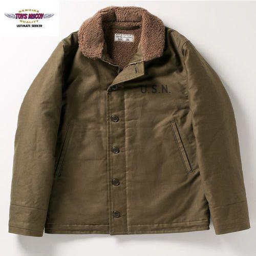 TOYs McCOY◇N-1/ミリタリージャケット/40/コットン/KHK/NXss23164