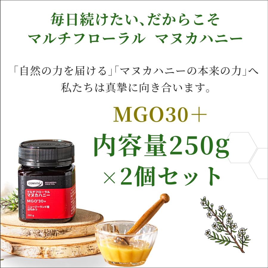COMVITA（コンビタ） <公式>コンビタ マヌカハニー MGO30+ 250g×2個