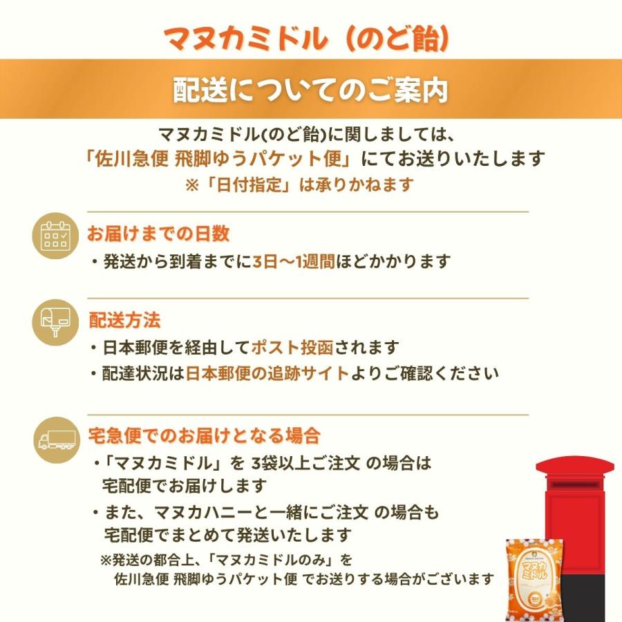 送料無料 マヌカハニーのど飴 プレーン味 マヌカミドル あめ ドロップ ロゼンジ |  | 05