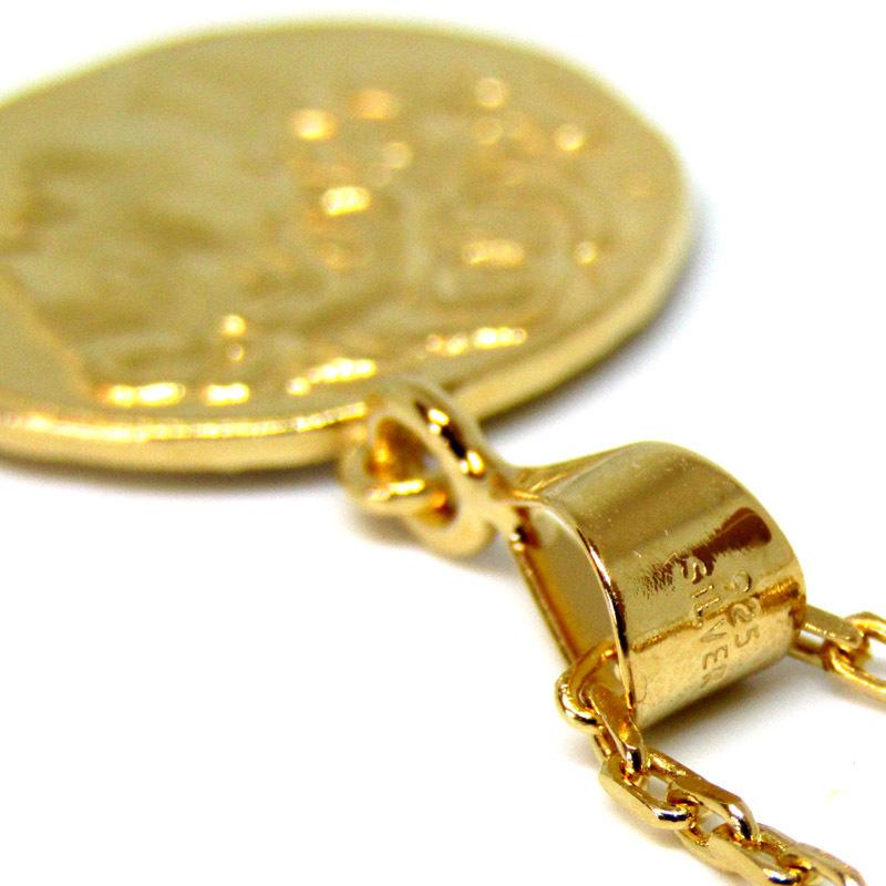 シルバー925 コインネックレス 古代ギリシャアレキサンダー大王