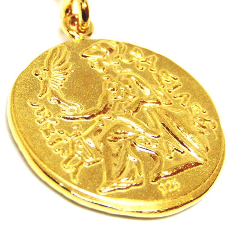 シルバー925 コインペンダント 古代ギリシャアレキサンダー大王