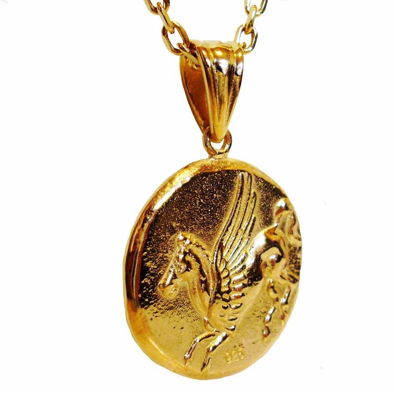 90s vintage ゴールド コイン ネックレス sv925 古着 D27 90s vintage ゴールド コイン ネックレス sv925 古着 D27