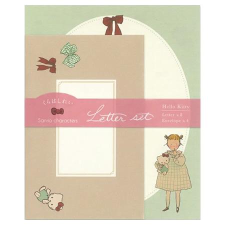 くらはしれいレターセット サンリオコラボ・ハローキティ 便箋8枚