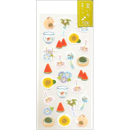 夏いろ和風シール 夏の風物詩 Ss 118s Active ネコポス便可能 M在庫 2 B1 Active Ss 118s The 文房具 令和万葉堂 通販 Yahoo ショッピング