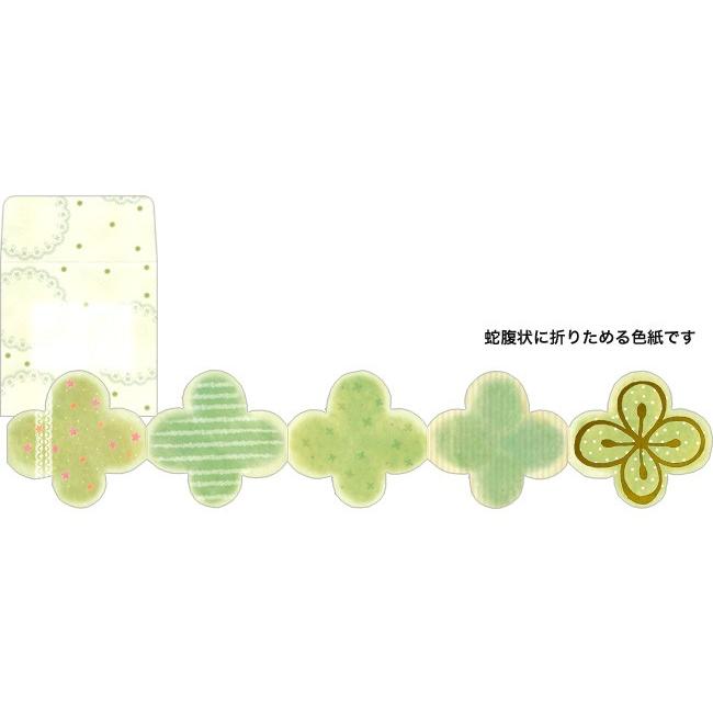 もん じゃばら色紙 封筒付き SC-13386 寄せ書き｜ClothesPin 6個