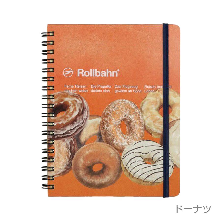 Rollbahn スイーツデザイン ノート 8冊セット　Ｌサイズ Mサイズ 楽天市場】ロルバーン ノート M ポケット付メモ アメリカンスイーツ