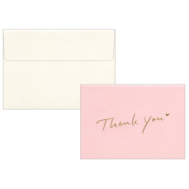 サンキューミニカード ピンク GT-1373 36個までメール便可能 EASE M