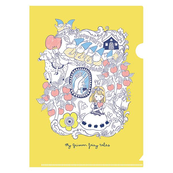 HERO OF FAIRY TALE～おとぎ話の主人公～　クリアファイル ShinziKatohクリアファイル グリム童話 白雪姫2 A5サイズ 1ポケット