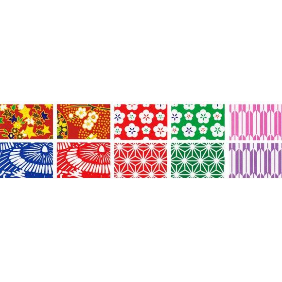 和紙千代紙徳用 100枚入 150×150mm 2-451 折り紙｜京の象 1冊のみ