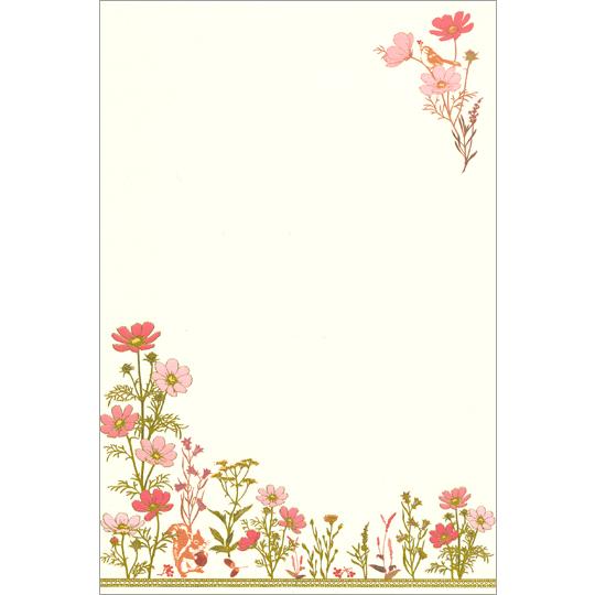 オータムフィールドa5便箋 コスモス 10枚入 秋柄 Nb 14冊までネコポス便可能 M在庫 2 D1 Nb The 文房具 令和万葉堂 通販 Yahoo ショッピング