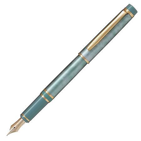 送料無料 グランセ 万年筆 マーブルグリーン FGRC-2MR-MAG｜PILOT