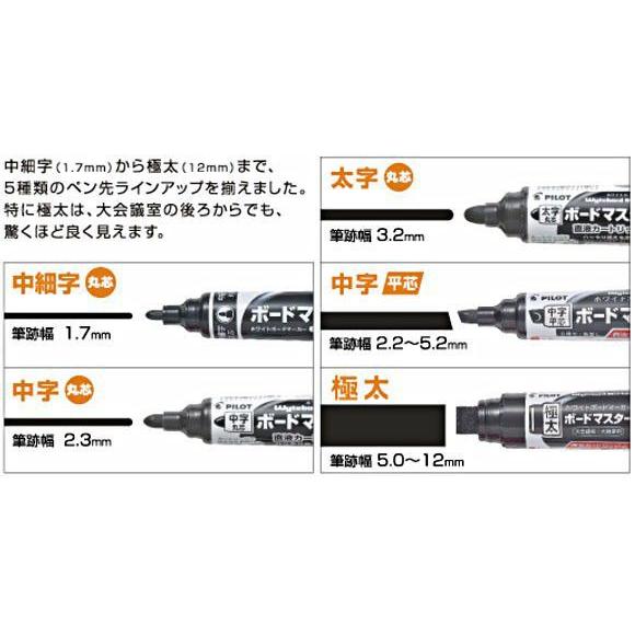 PILOT（パイロット） ボードマスター中字 WMBM-12L ホワイトボード