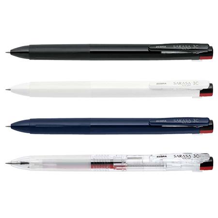 サラサ サラサクリップ3C 3色ボールペン 0.5mmボール径 J3J5｜zebra 30