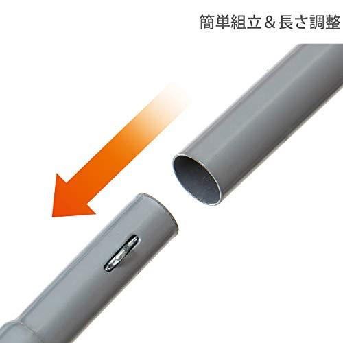 DODディーオーディー テント タープポール 2本セット ペグ&ロープ&収納袋付 ブラック 約直径1.5×長さ170cm XP-01K |  | 03