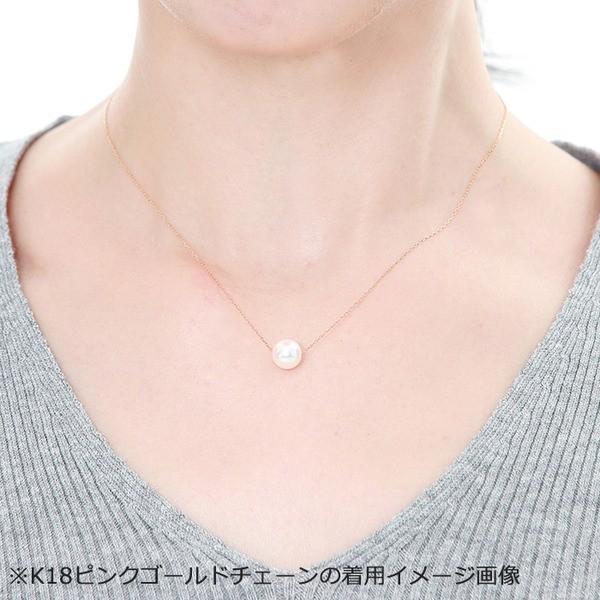 最新の値下げ商品 アコヤ真珠 ネックレス パールネックレス K18 ピンク