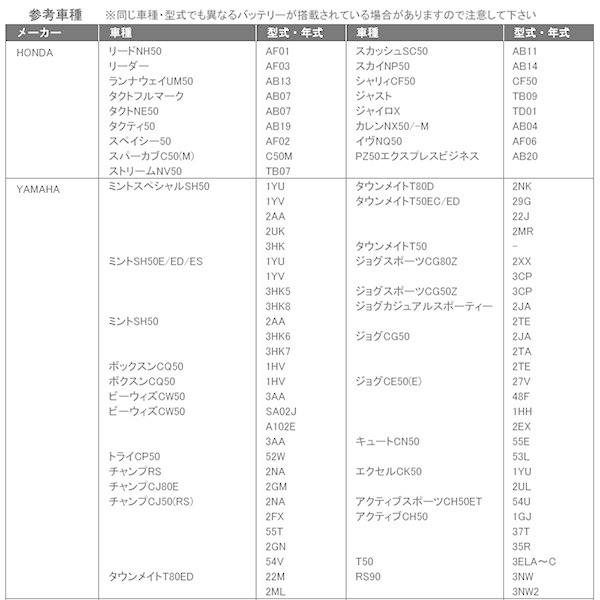 YB4L-B GM4-3B FB4L-B BX4A-3B バイクバッテリー 密閉式 液入 Velocity｜manzoku-shop｜04