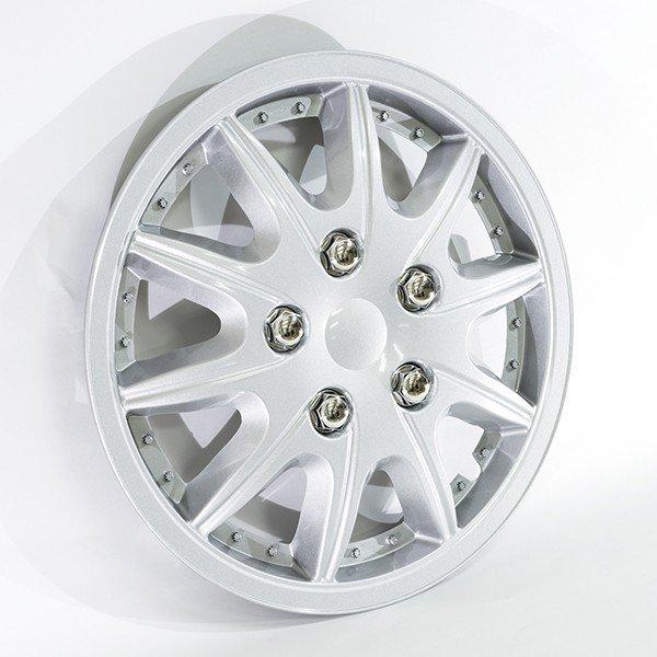 Velocity ホイールキャップ ホイールカバー 4枚セット 汎用 15インチ