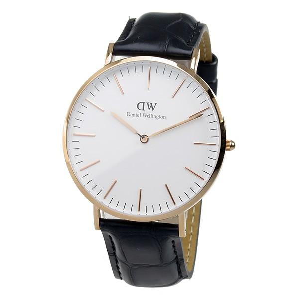 4年保証 ダニエルウェリントン 腕時計 Classic Reading 40 ローズゴールド 0114dw Dw ホワイト ブラック ホワイト 腕時計 Panero Shop