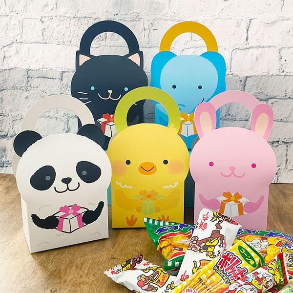 プチギフト 結婚式 子供 お返し なかよし動物ちびバック Chibibag ラッピング プチギフトまんぞく屋 通販 Yahoo ショッピング