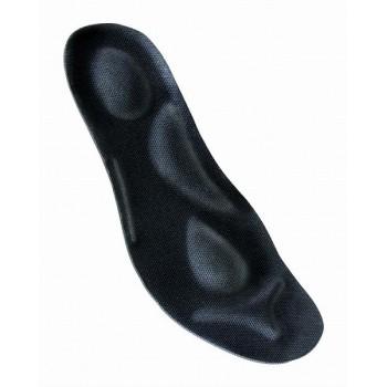 楽歩人ソール ブラック Ｍ インソール 衝撃吸収 スニーカー パンプス  中敷き インソール レディース |  | 01