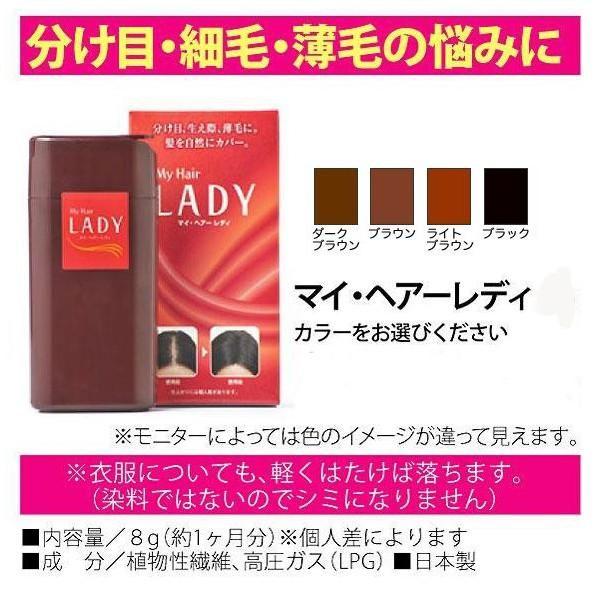 返品送料無料 薄毛 パウダー ブラウン 女性 マイ ヘアーレディｇ ダークブラウン 白髪 染め 隠し カバー かくし Every28 海外輸入 Www Halitlar Com