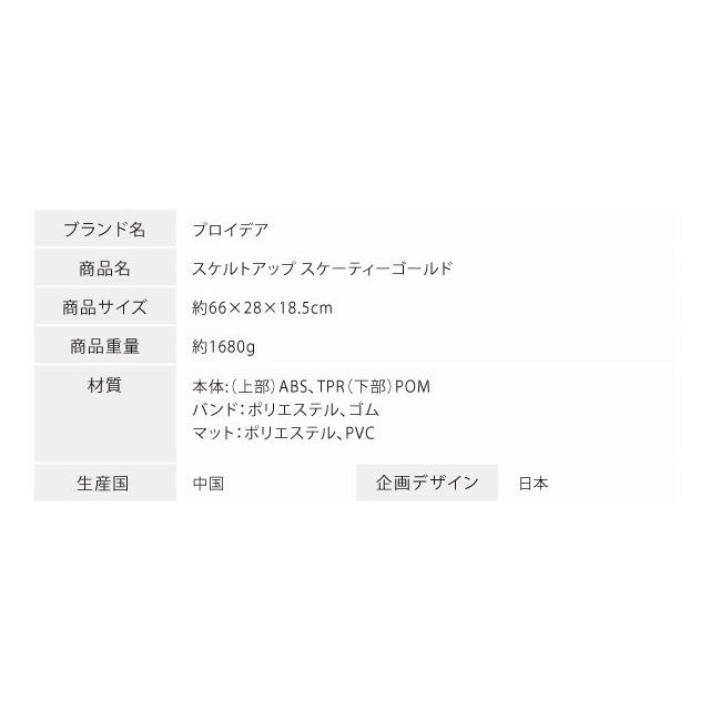 エクササイズ トレーニング 太もも ウエスト スケルトアップ スケー