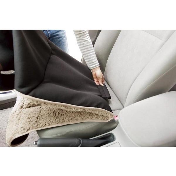 椅子カバー 低反発あったかクッションチェアカバー ベージュ ソファ シートカバー |  | 05