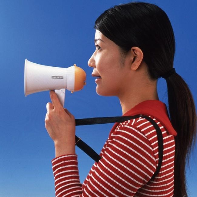 拡声器 小型 ハンドメガホンミニ メガホン |  | 05