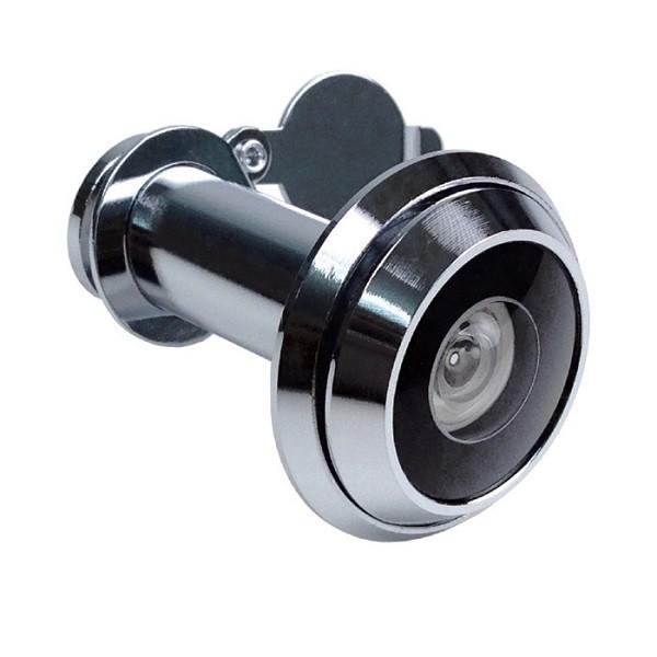 ドアスコープ 防犯 超広角 空転式ドアスコープ180 シルバー | 