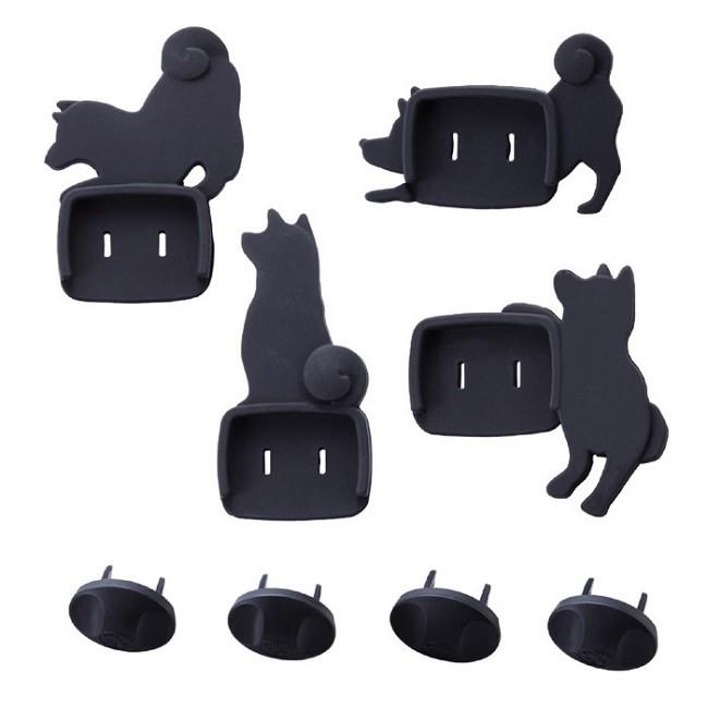 コンセントカバー おしゃれ 犬 防災 いぬのコンセントカバー 8個セット ネコポス発送 送料180円 |  | 04