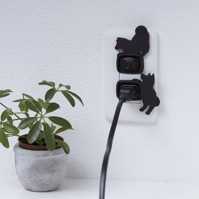 コンセントカバー おしゃれ 犬 防災 いぬのコンセントカバー 8個セット ネコポス発送 送料180円 |  | 05