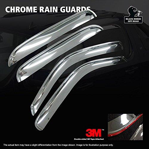 日産アルマダChromeウインドデフレクターサンバイザーRAINガード外装トリムカバーセット2013 2014 2015 2016