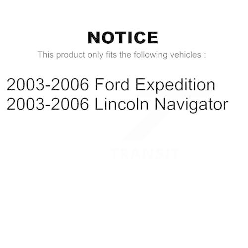 直売大セール 2003-2006年フォード・エクスペディション・リンカーン・ナビゲーター用リアサスペンション・スタビライザー・バーリンクペア