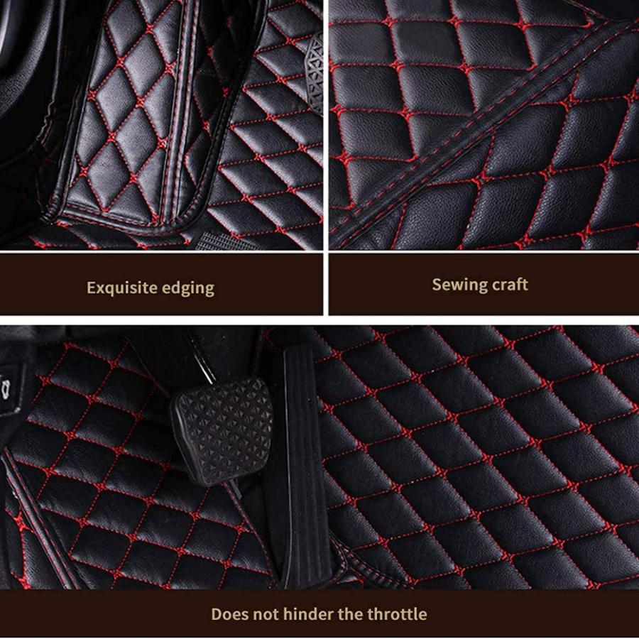 新製品在庫有り テスラModel-S Model-X Model-3 Model-Y 2014-2022 Automotive Floor mats All Leather Surrounded Waterproof Floor matt All Weather car Floor matt