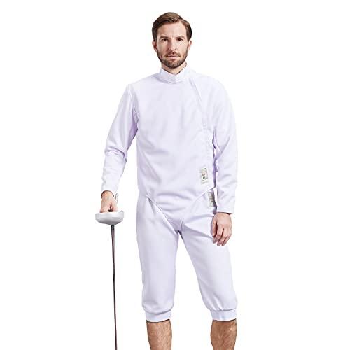 gangtiehun 350 N大人キッズ用フェンシングユニフォームスーツ、フォイルエペサーベル用ジャケットパンツベストセット (28サイズ