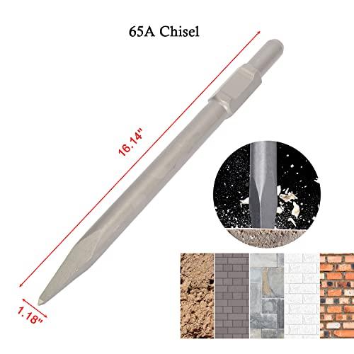 還元祭 mopam Jack Hammer Bit 1-3/16 inch (30 mm) Hex Rammer Plate Tamper 6 x 6 inch Compactor Plate Demolition Concrete Breaker Punch Drill芝生のアスファ