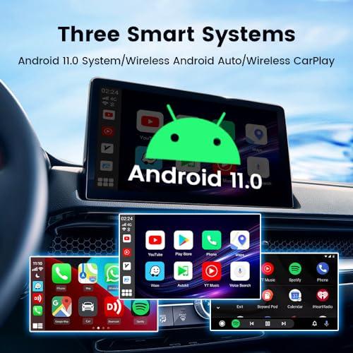 別格の高品質 CarPlay Ai Box Adapter CarlinKit Wireless Android Auto&Wireless CarPlay Multimedia Box Netflix/YouTube Car Video、Android 11.0 System付属、4 G Ne