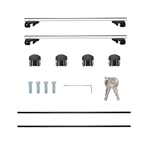 MaxxHaul 70115 46"x 36"x 41/2"ルーフラックルーフトップ貨物キャリアスチールバスケット、SUVおよびピックアップ