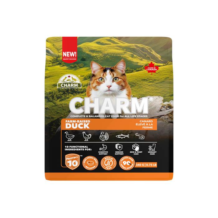 チャーム（CHARM） 猫用 ファームレイズド ダック キャット 340g 【tt】 | 