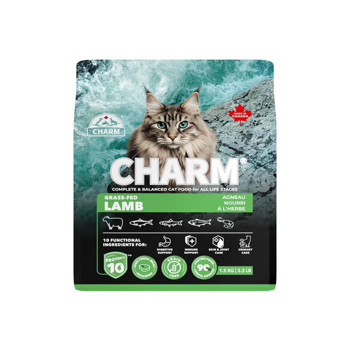 【選べるおまけ付】チャーム（CHARM） 猫用 グラスフェッド ラム キャット 1.5kg 【着後レビューで100円クーポンGET！】 【tt ...