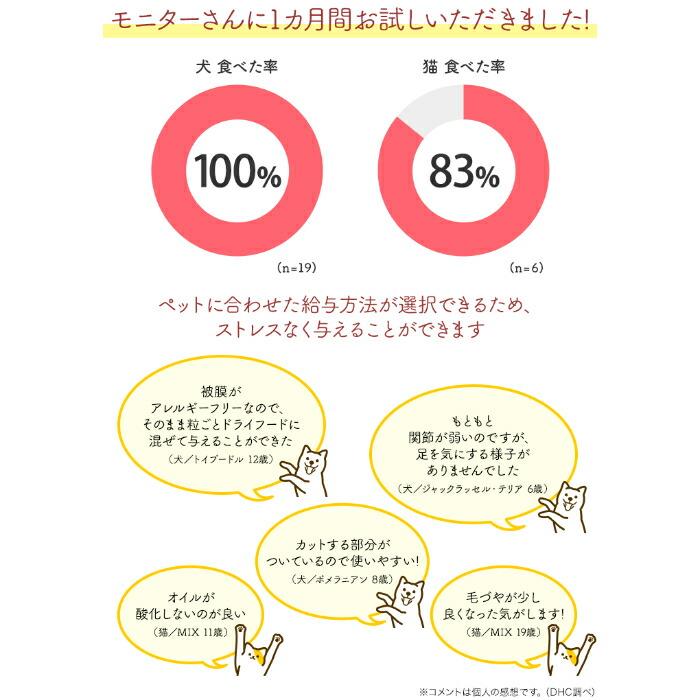 DHC 犬猫用 ペット用 モエギオイル25 60粒 |  | 06