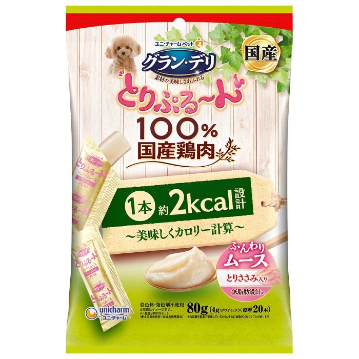 グラン・デリ とりぷるーん美味しく カロリー計算 ムース とりささみ 80g | 