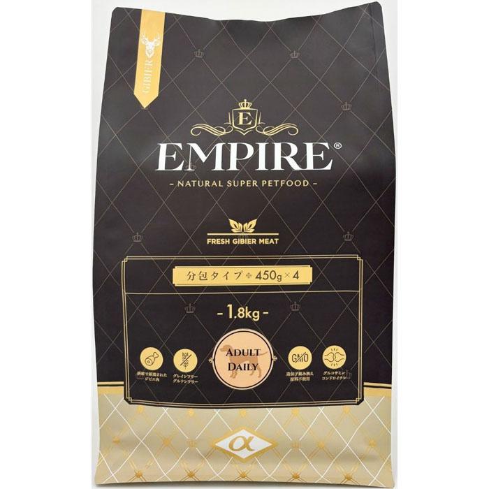 EMPIRE ドライフード アダルトデイリー1.8kg×2袋 EMPIRE（エンパイア） 【選べるおまけ付】 アダルトデイリー 1.8kg【着